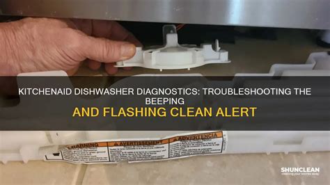 Kitchenaid dishwasher flashing clean and beeping. Things To Know About Kitchenaid dishwasher flashing clean and beeping. 